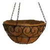 Metal Hanging Basket with Coco Coir Liner