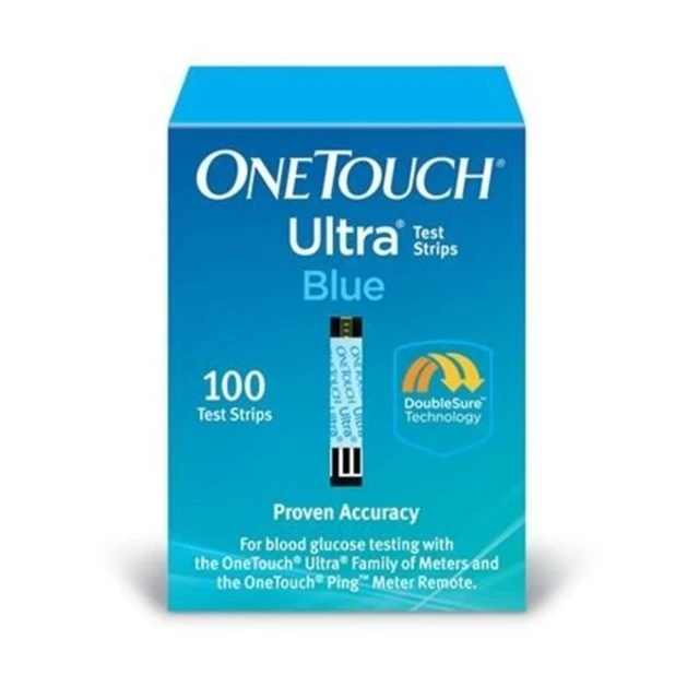 Barato 50 One Touch Ultra azul glucosa diabético tiras de prueba