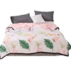 Pastoral Floral Soft Bed Quilt Comforter Washable Adults Bedding Cotton Quilt