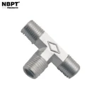 Export Supply Widely Used One Touch Fittings Male Stud Equal Tee, Pneumatic Pipe Fittings