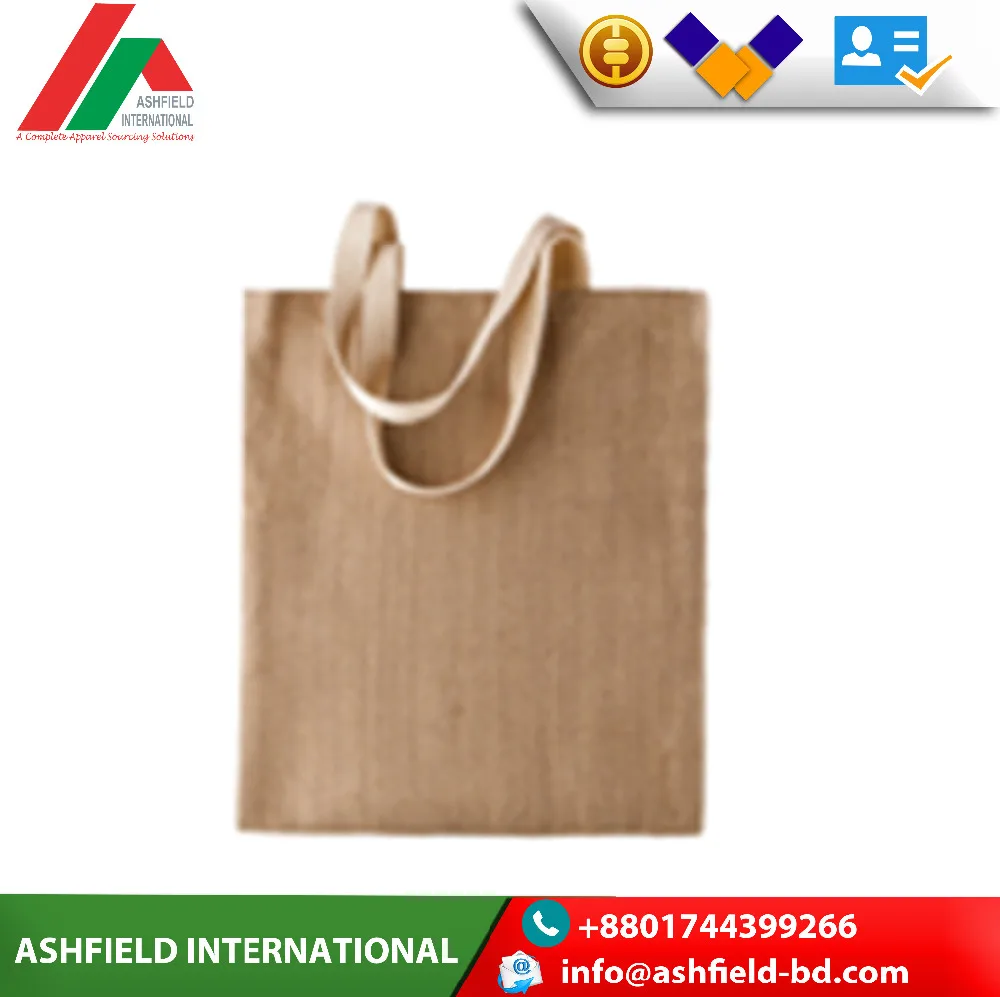 cheap wholesale custom drawstring silk screen jute tote shopping