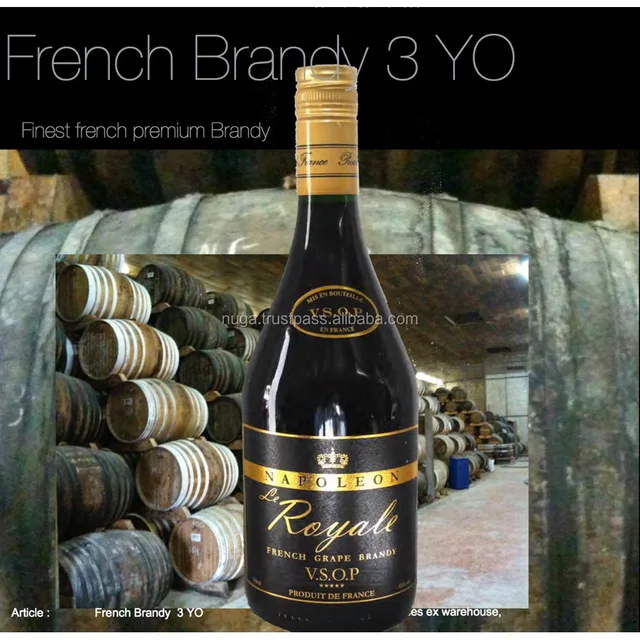 french brandy napoleon - v.s.o.p 3yo