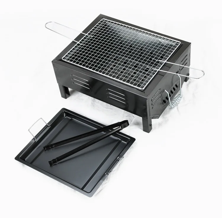 Outdoor Simple Mini Charaoal Grills Disposable Bbq Grill Aluminium Foil