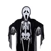 Wholesale Halloween Cosplay Costume Black Skeleton Cape Ghost Costume