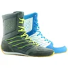 Microfiber 3D Air Mesh Suede Leather High-top New Professional Boxing Shoes