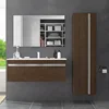 Contemporary Design Wall Mounted Wooden Bathroom Floating Vanity