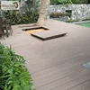 waterproof wood composite garden sidewalk bamboo flooring