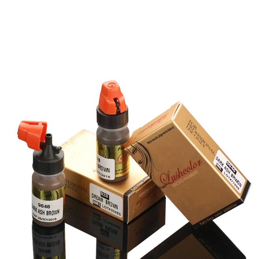 Lushcolor Private Label Eyebrow Pigments Pencil For Tattoo Color Microblading Peel Off Pull Cord Natural Brow Black Grey, Dark brown
Lushcolor Private Label Eyebrow Pigments Pencil For Tattoo Color Microblading Peel Off Pull Cord Natural Brow Black Grey, Dark brown