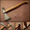 Damascus Steel Handmade Outdoor Camping Tactical Wood Working Axe With Wood Handle DT-18-BB991