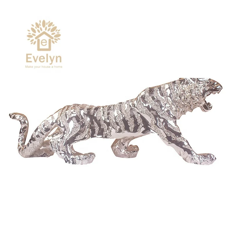 Eco friendly poly resin life size gold indoor large decorative tiger leopard animal statue, Gold/silver/rose gold
Eco friendly poly resin life size gold indoor large decorative tiger leopard animal statue, Gold/silver/rose gold