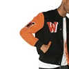 Custom Sublimation and Embroidered Varsity Jackets With Logo Chenille Patch Letterman Baseball College Wool Leather Satin Jacket