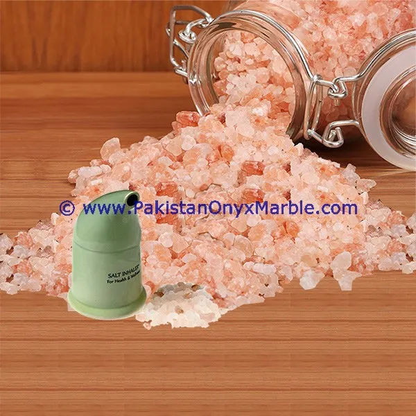 Mejor Precio de calidad superior sal del himalaya Rock tubo inhalador terapia de sal asmas