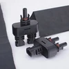 PV MC4 T-type brand connector with Quality Warranty,Safe,Flexible ,Reliable For PV Modules Connection