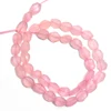 Jewelry bracelet faceted oval tumble rose quartz nugget beads