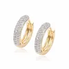 92426 Charming jewelry rhinestone crystal hoop earing 2016