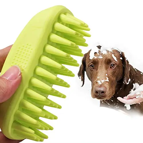 2019 Multi-functional Pet Shower Pet Shampoo Massage Brush Dog Grooming Brush Silicone Pet Brush, Green, orange
2019 Multi-functional Pet Shower Pet Shampoo Massage Brush Dog Grooming Brush Silicone Pet Brush, Green, orange