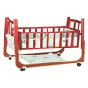 No.1121 Factory Hot Selling Baby Cradle With Swing and Mosquito Net