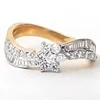 0.50 Ct, Color- G- H, Clarity- VS- SI, 14 K Hallmark Solitaire Gold Diamond Engagement Ring