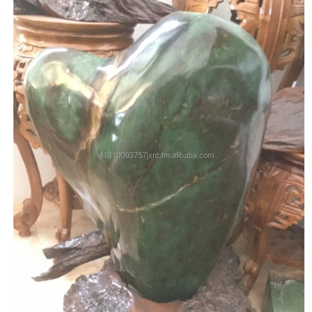 HOT SALE 100% Excellent Rough Jade Stone Eggs w/Natural Dark Green Color; Type Nephrite Jade (RAW) From BURMA