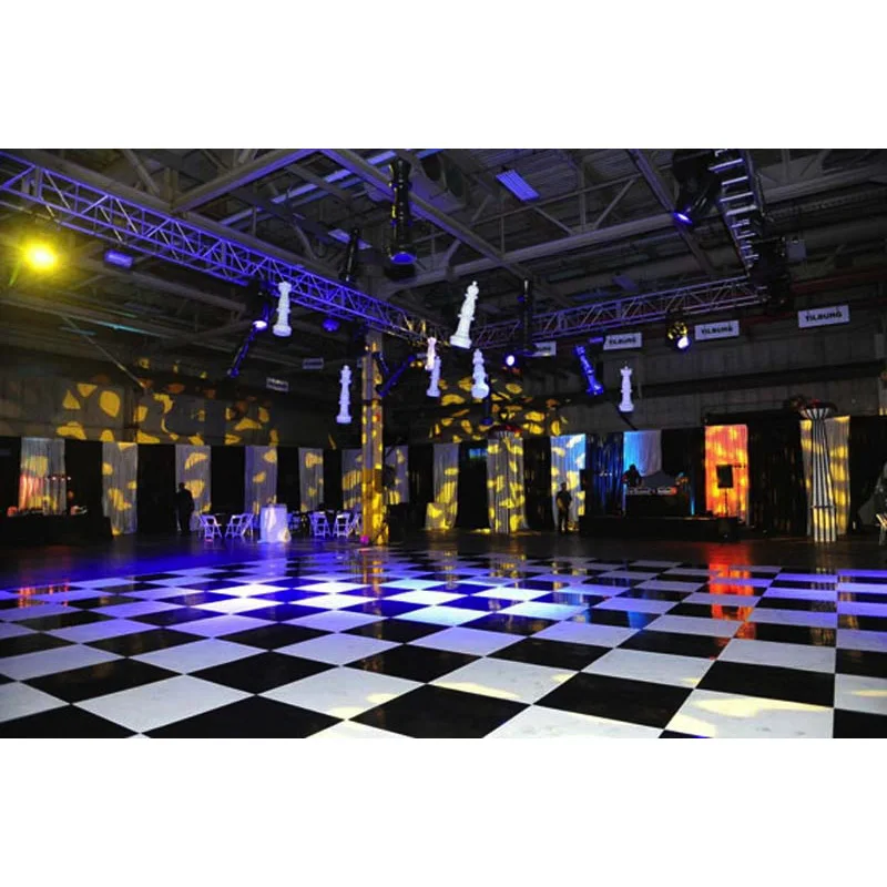 Marley Dance Floor Roll Out Dance Floor Black And White Checkered