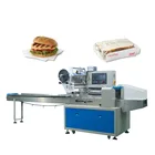Fully Automatic Plastic Bag Bakery Sliced Bread Sandwich Donut Chapati Packing Machine Sales
