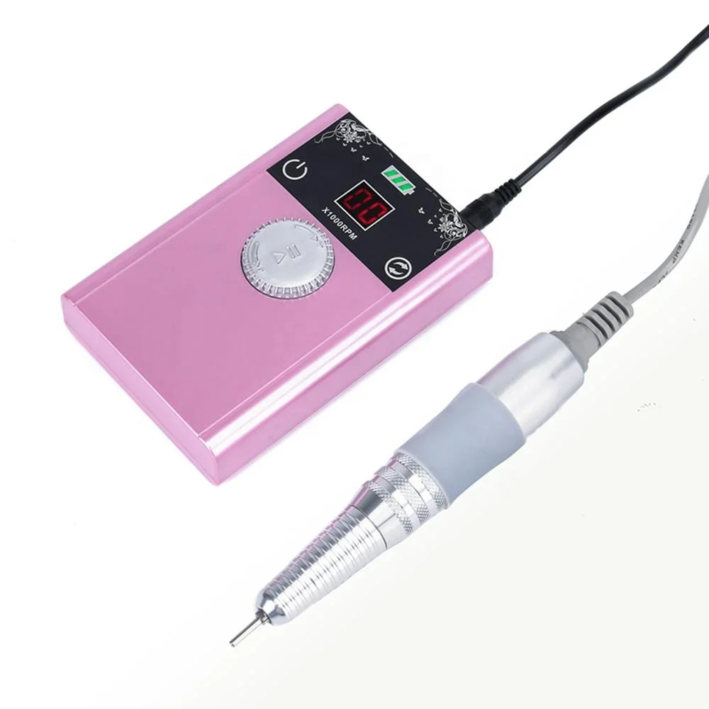 40000RPM Portable Nail Drill 80W Rechargeable Li-ion Battery Nail Polishing Manicure Wireless Drill Machine
40000RPM Portable Nail Drill 80W Rechargeable Li-ion Battery Nail Polishing Manicure Wireless Drill Machine