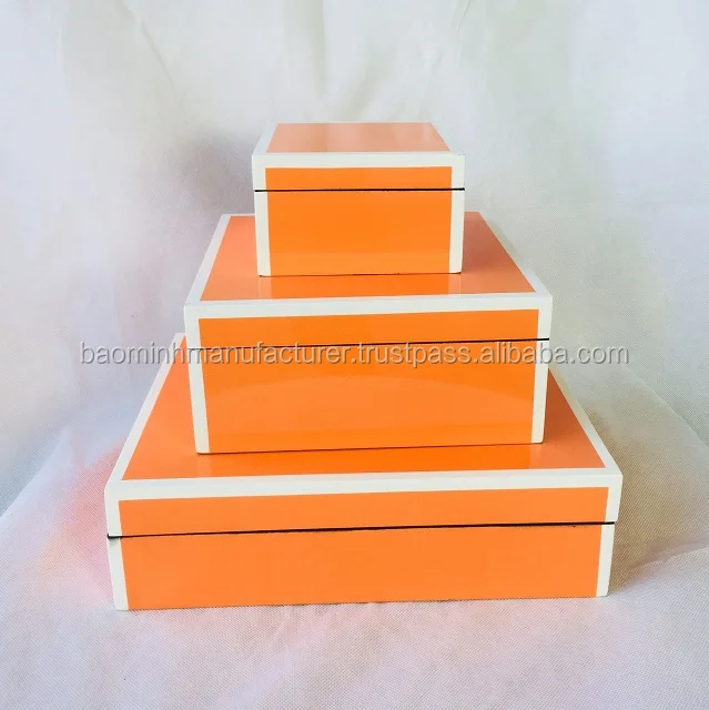 cheapest set of 2 mdf lacquer jewelry box
