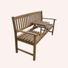 Outdoor Wooden Bench, Acacia in Oiled finishing