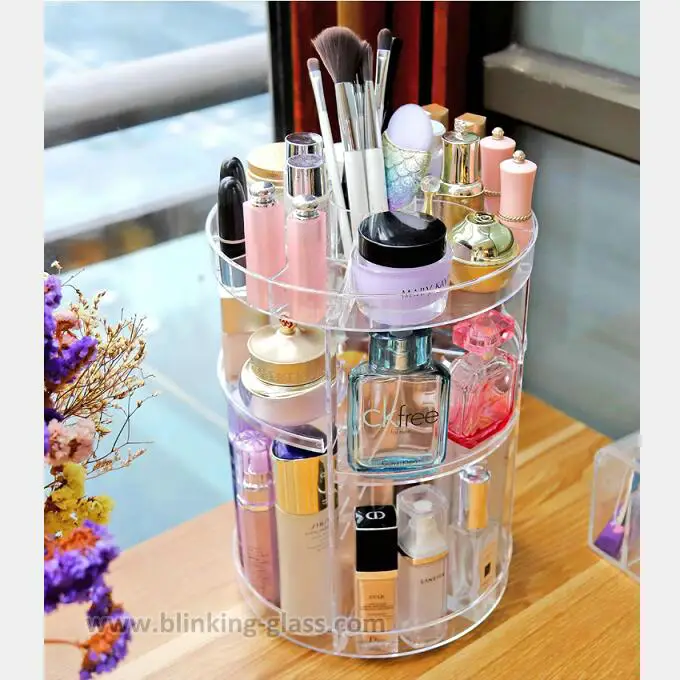 High Quality 360 Degree Rotating acrylic Makeup Storage Organizer Cosmetic Storage Box, Clear
High Quality 360 Degree Rotating acrylic Makeup Storage Organizer Cosmetic Storage Box, Clear