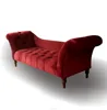Indonesia Living room Furniture chaise lounge - Red Wine chaise lounge classic furniture living room
