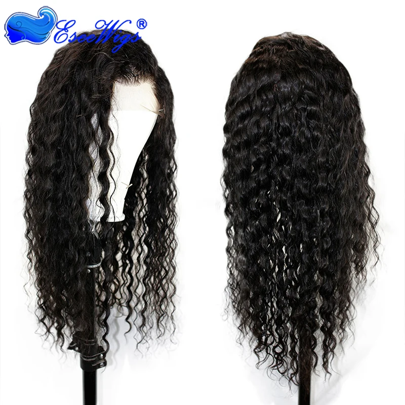 High quality virgin human hair deepwave hair lace front wig in stock 
High quality virgin human hair deepwave hair lace front wig in stock