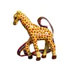 Giraffe paper mache hand made animal wholesale Christmas decorations craft ornaments India