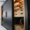 /product-detail/sliding-wooden-black-wardrobe-cabinet-modern-furniture-with-led-light-and-drawers-62006490241.html