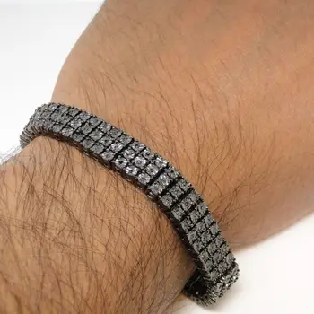 black tennis bracelet