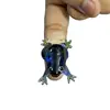 Micro mini small animal miniature glass frog figurines blown working