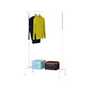 Made in Taiwan modern rolling metal Clothes hanging collapsible clothing garment display rolling rack