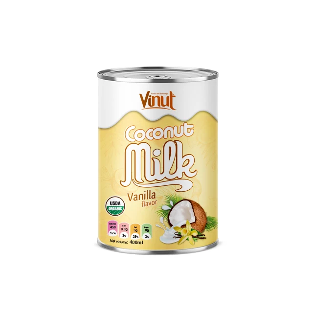 400ml Coconut Milk with Vanilla flavour