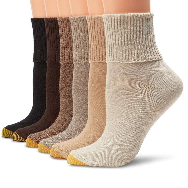 XIANGHUI wholesale can custom logo Women's turnover terry winter thermal colorfu crew socks, Pantone color
XIANGHUI wholesale can custom logo Women's turnover terry winter thermal colorfu crew socks, Pantone color