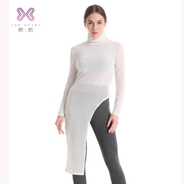 New arrival 2019 transparent mesh top white sexy long sleeve lady blouse & top wholesale clothing
New arrival 2019 transparent mesh top white sexy long sleeve lady blouse & top wholesale clothing