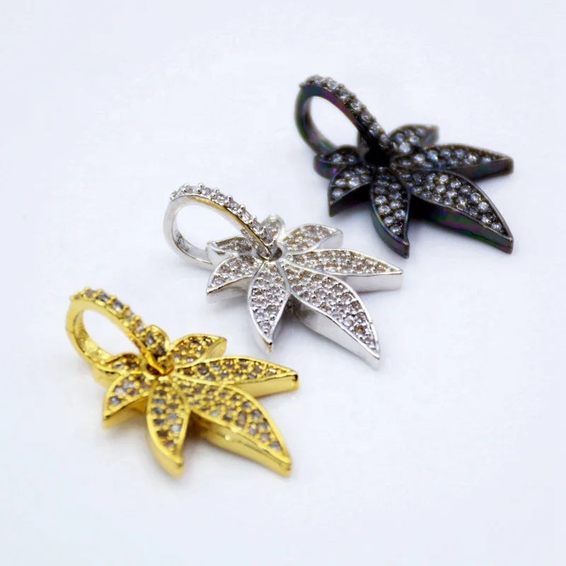 Maple Leaves Zirconia Charms Pendant For DIY Necklace Accessories Fashion Micro Pave CZ Crystal Pendant Charms, Multi color
Maple Leaves Zirconia Charms Pendant For DIY Necklace Accessories Fashion Micro Pave CZ Crystal Pendant Charms, Multi color