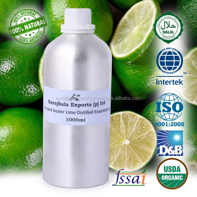 pure natural pure lime essential oil