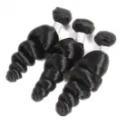 Wendy loose wave hair yaki human hair weaving indian raw hair
