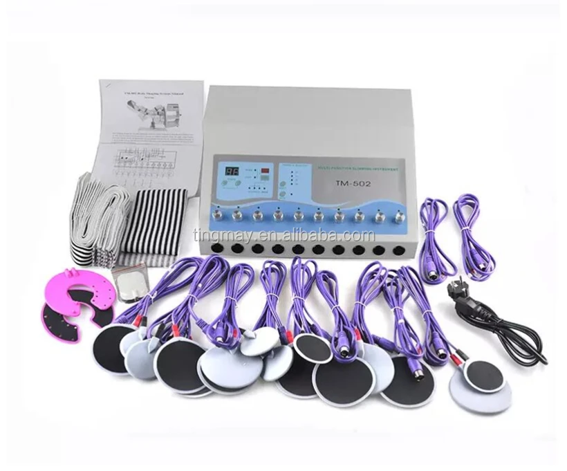 Portable electric muscle stimulator facial muscle stimulator faradic muscle stimulation TM-502
Portable electric muscle stimulator facial muscle stimulator faradic muscle stimulation TM-502
