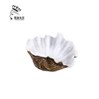 Compote Queen factory direct creative dinner plate shell shape of seafood dish made by resin for dinning room decor