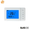 Touch-screen easy heat electric blanket thermostat controller manual for heating element with thermostat