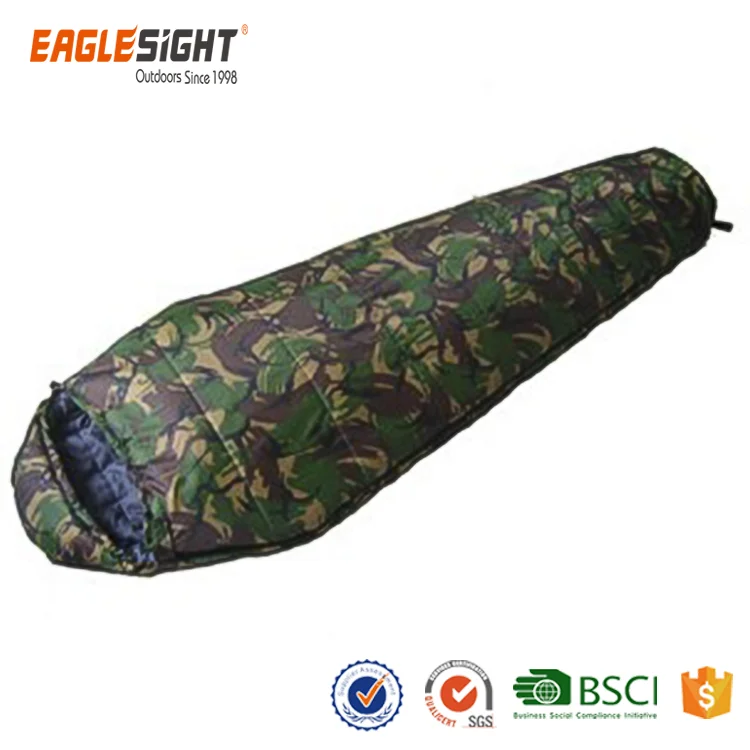 Waterproof Camouflage Military Trekking Backpacking Sleeping Bag