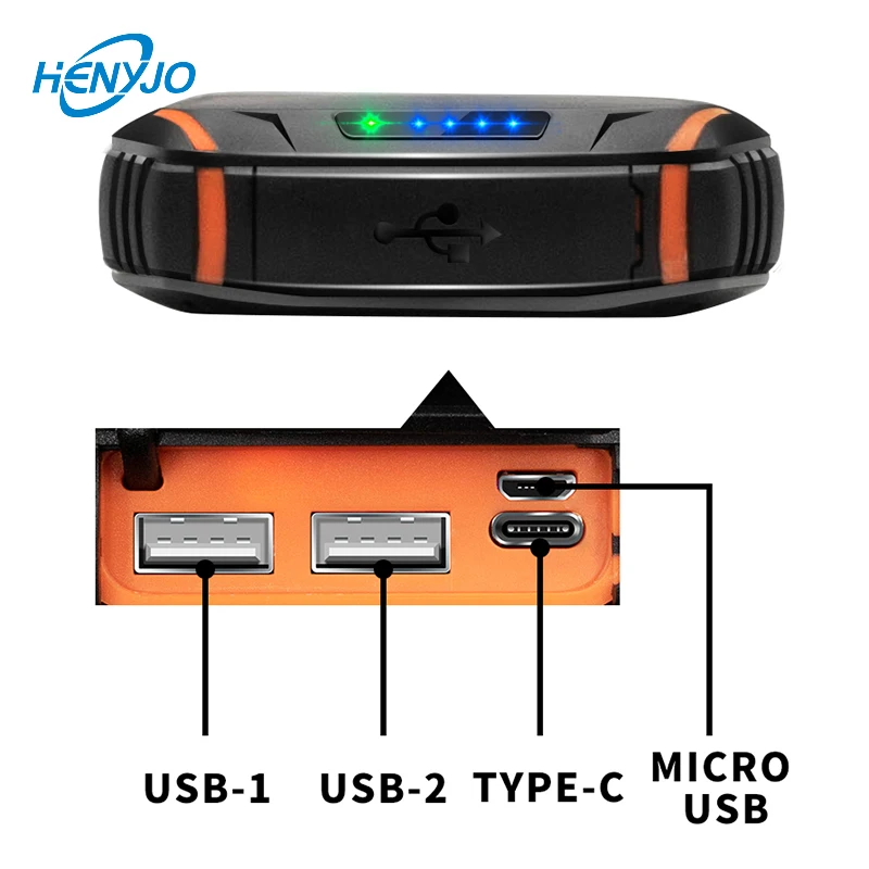 3Pcs Usb Output Wireless Powerbank 10000Mah 20000Mah Solor Mobile Power Bank Charger - ANKUX.COM
