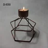 Iron Geometric Tea Light CandleHolder