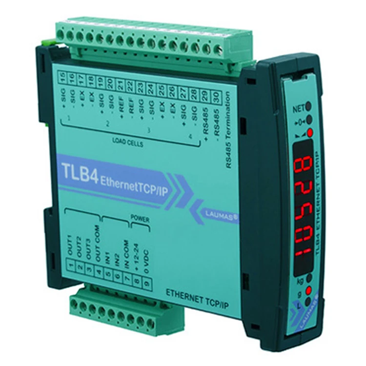 TLB4 Ethernet TCP/IP Digital Weight Transmitter (RS485 - Ethernet TCP/IP)