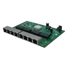 Manufacturer 4 6 8 16 24 Port Reverse Poe Ethernet Switch 10/100/1000Mbps Gigabit Network Unmanageable PCBA